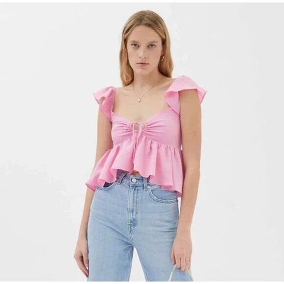 Urban Outfitters Keyhole Babydoll Camisole - Picture 1 of 7
